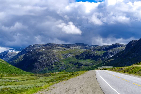 Scenic Rv52 Road Norwegian Mountains — Stock Photo, Image