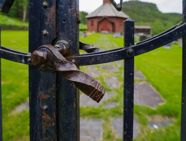 Igreja Boverdal Galdesanden Noruega Foi Construído Projeto Octogonal 1864 Assenta — Fotografia de Stock