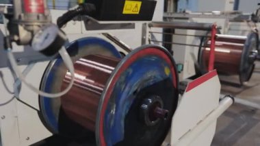 Kablo oluşturma süreci, bakır tel üretmek için bir makine