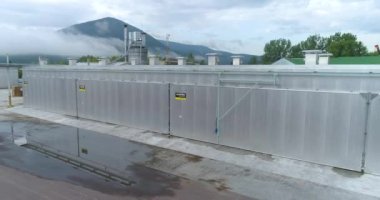 Odunların zorla kurutulması için. Ahşap fabrikasındaki modern kurutma odaları. Endüstri dışı