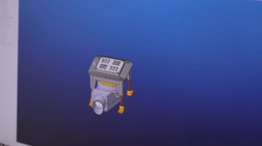 Duş için bir drenaj gözümde canlanıyor. 3D modellik. Duş giderlerinin 3 boyutlu modellemesi. Duş merdiveni 3 boyutlu.