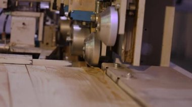 Mobilya fabrikasında çalışıyorum. Modern bir mobilya fabrikasında üretim süreci. Ahşap fabrikası.