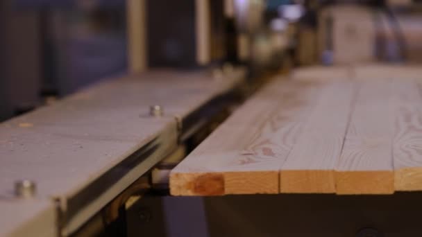 Proses Produksi Furnitur Produksi Panel Furnitur Mekanisme Close — Stok Video