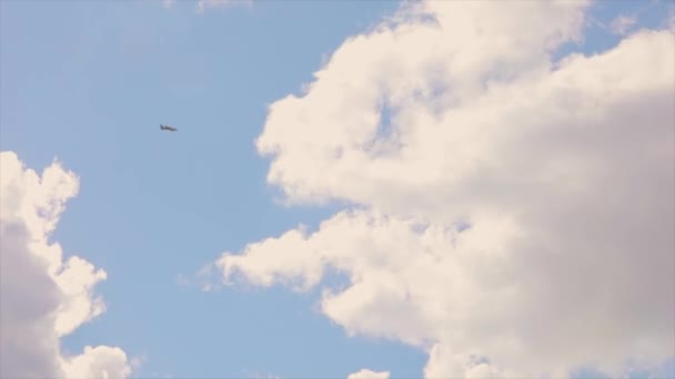 Complexe Avions Sans Pilote Uav Dans Ciel Uav Sur Fond — Video