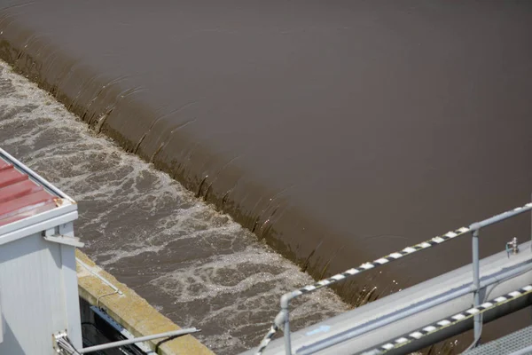 Details Wastewater Treatment Plant Bucharest — Stock Photo, Image