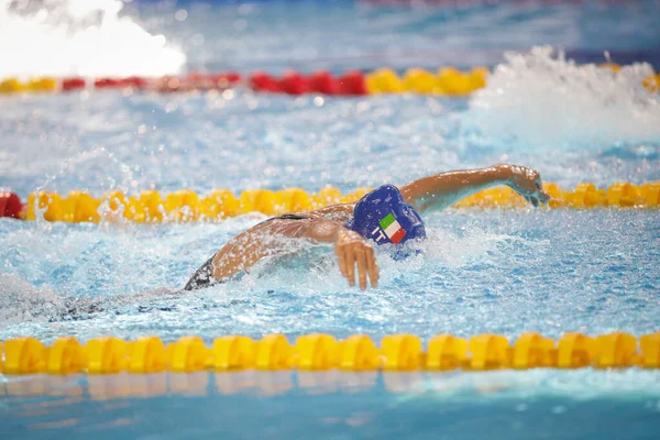 Otopeni Romania July 2022 Details Professional Italian Female Athlete Swimming — Stockfoto