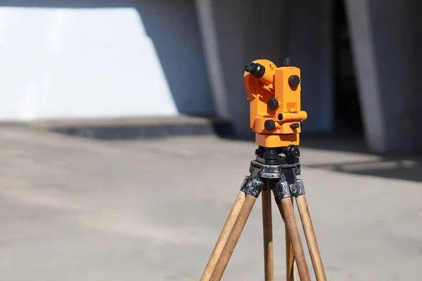 Theodolite a precision optical instrument for measuring angles between designated visible points
