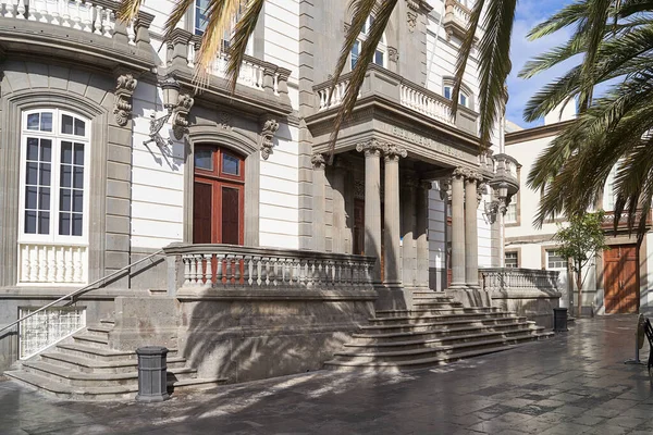 Las Palmas Gran Canaria Spain Вересня 2022 Facade Island Library — стокове фото