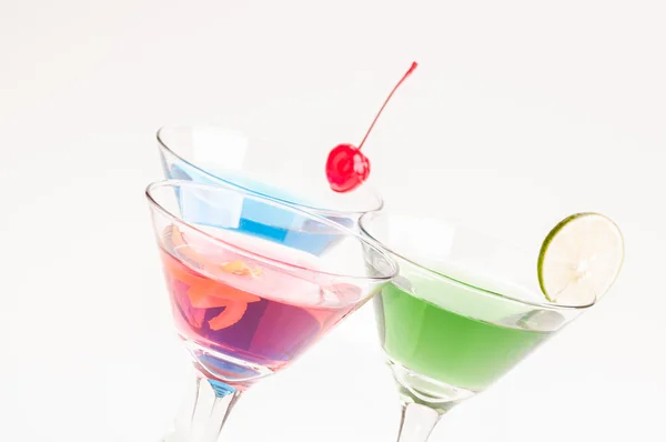 Koktajle martini — Zdjęcie stockowe