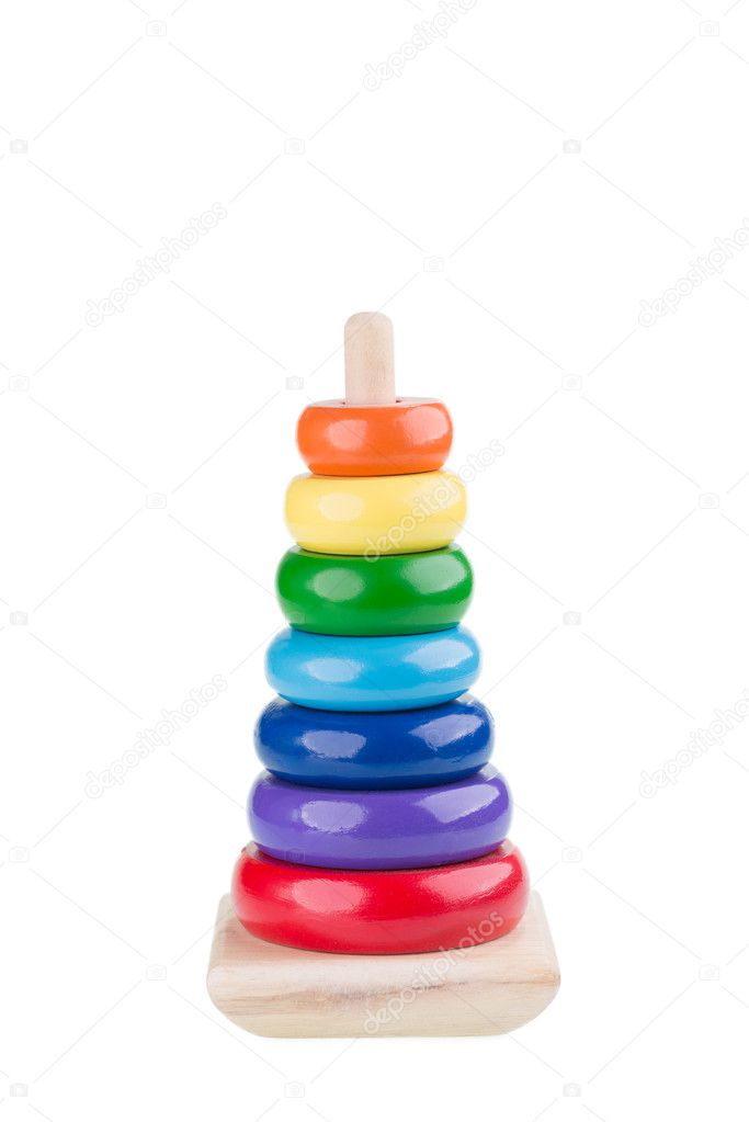 plastic stacking rings toy