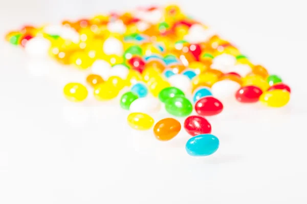 Colorful jelly beans close up — Stock Photo, Image