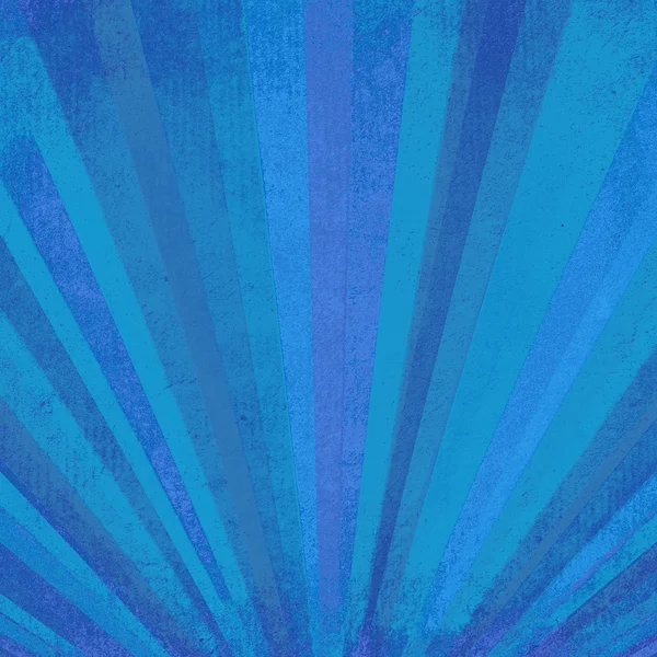 Blue sunbeams grunge background — Stock Photo, Image