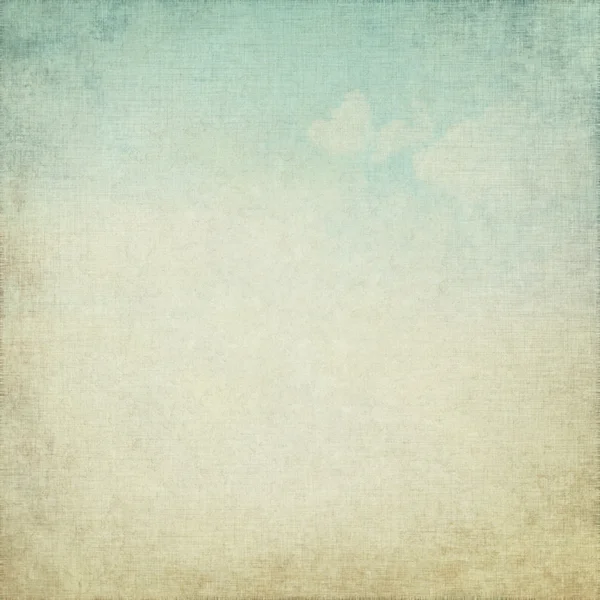 Grunge achtergrond met uitzicht op de blauwe hemel — Stockfoto