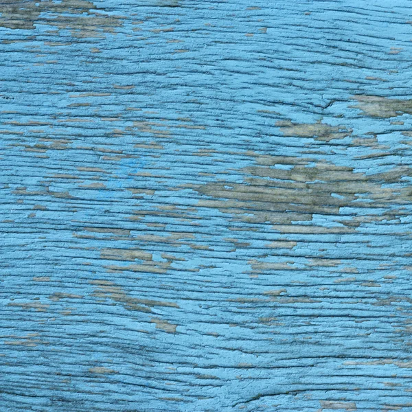Старый фон текстуры дерева синий цвет окрашен — стоковое фото