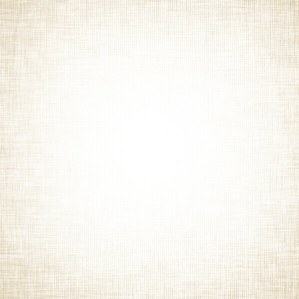 white canvas fabric texture background with yellow grid pattern vignette