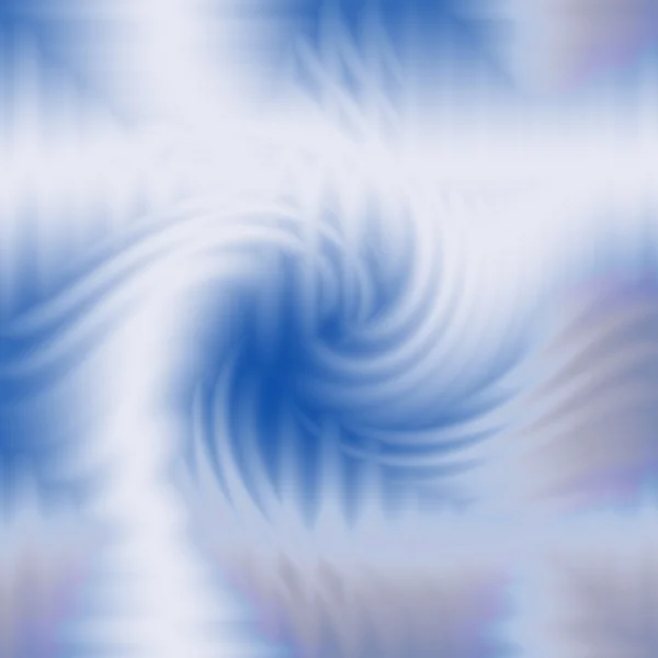 Blue abstract background with white stripes and swirl — Stock Photo, Image