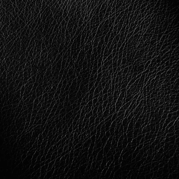 Texture de fond en cuir noir — Photo