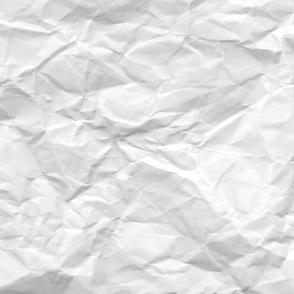 Eski beyaz buruşuk kağıt — Stok fotoğraf