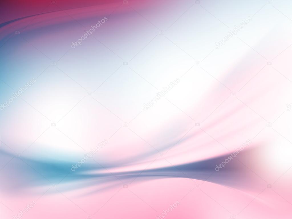 White, red and blue abstract background wave lines