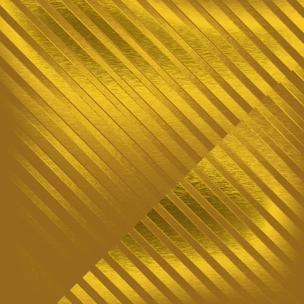 Gold metal texture striped background — Stock Photo, Image