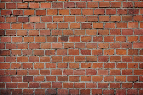 Red brick wall texture background
