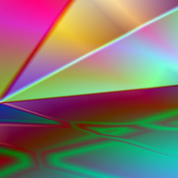 Rainbow abstract background metalilc plates — Stock Photo, Image