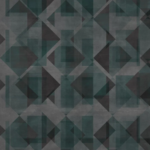 Formas abstratas fundo vintage padrão geométrico textura de lona — Fotografia de Stock