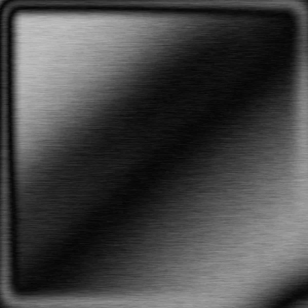 Métal texture fond noir cadre bordure — Photo