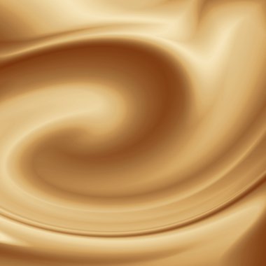 White coffee background, cream or chocolate and milk swirl background clipart
