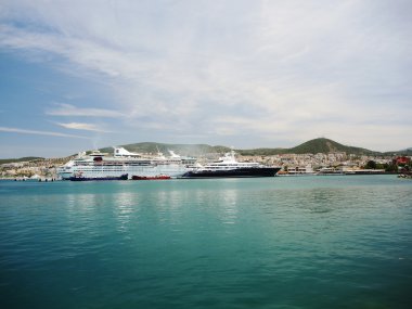yolcu gemisi okyanus gemisi. Kuşadası, Türkiye