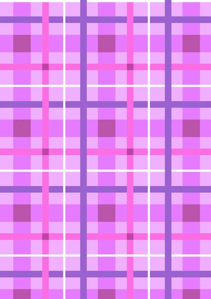 Les rayures entrecroisées sur fond violet clair sans couture — Image vectorielle