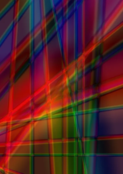 Abstrato fundo brilhante de listras coloridas radiantes — Fotografia de Stock