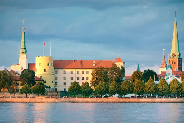 Picturesque view of the Riga Castle, Latvia — Stock Photo, Image