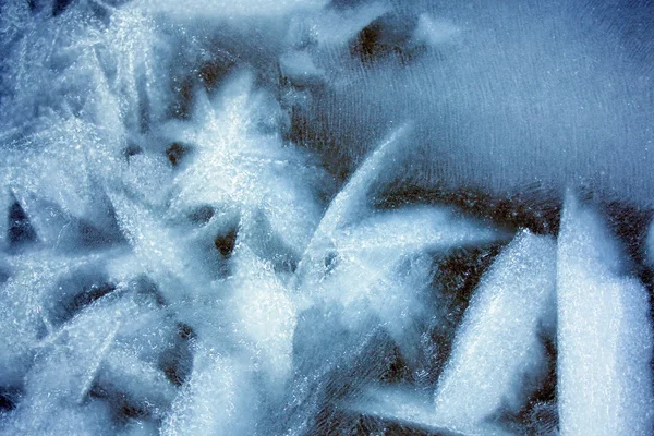 Havet ice mönster — Stockfoto