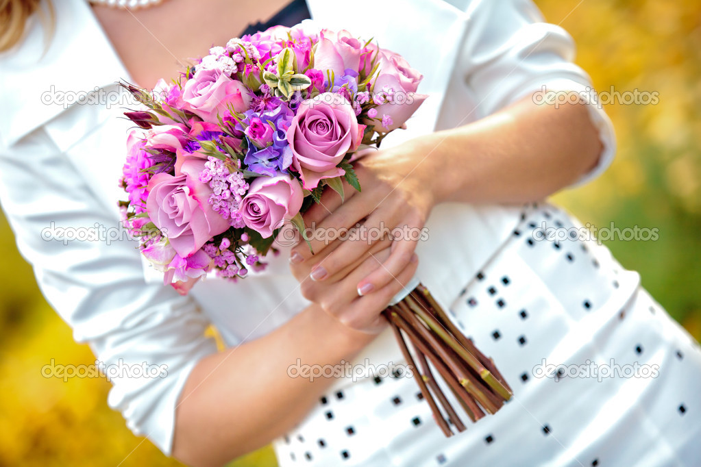 Beautiful bridal bouquet