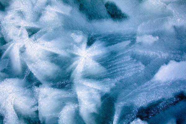 Zee ijs patroon — Stockfoto