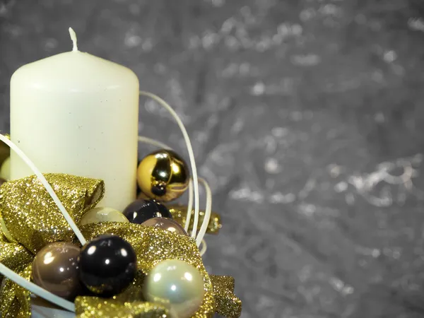 Candle decoration — Stock Photo, Image
