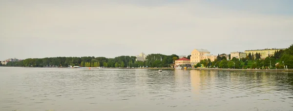 Panoramic view of esplanade — Stock Photo, Image