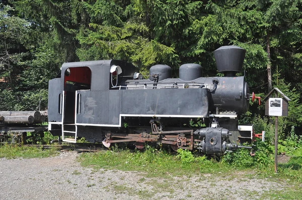 Historische Lokomotive lizenzfreie Stockfotos