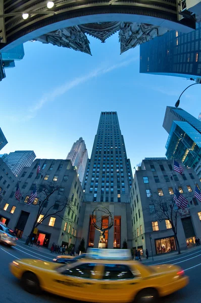 Plaza de ockefeller r — Fotografia de Stock