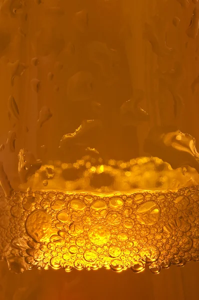 Beer bubbles background — Stock Photo, Image