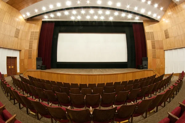 Bioscoop auditorium — Stockfoto