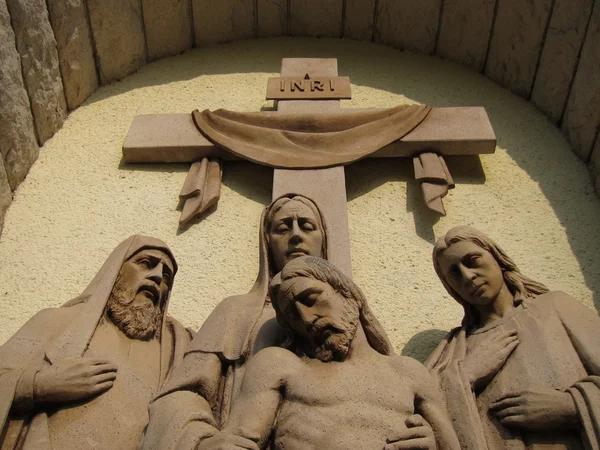 Jesus Cristo após a crucificação — Fotografia de Stock