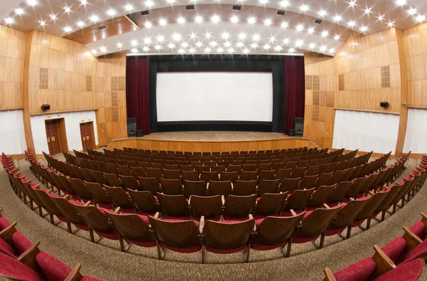 Empty cinema interior — Stock Photo, Image