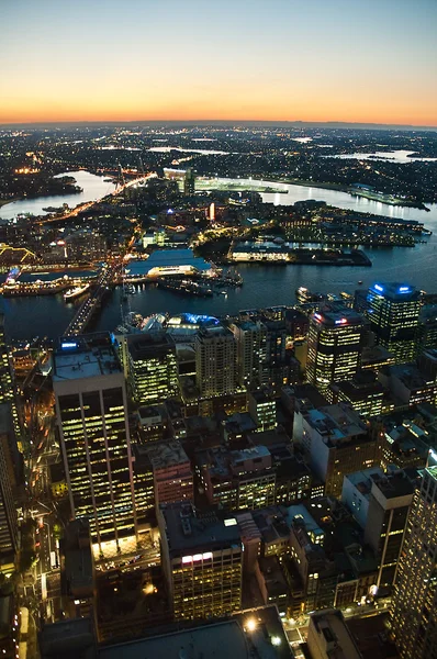 Panorama urbano di Sydney — Foto Stock