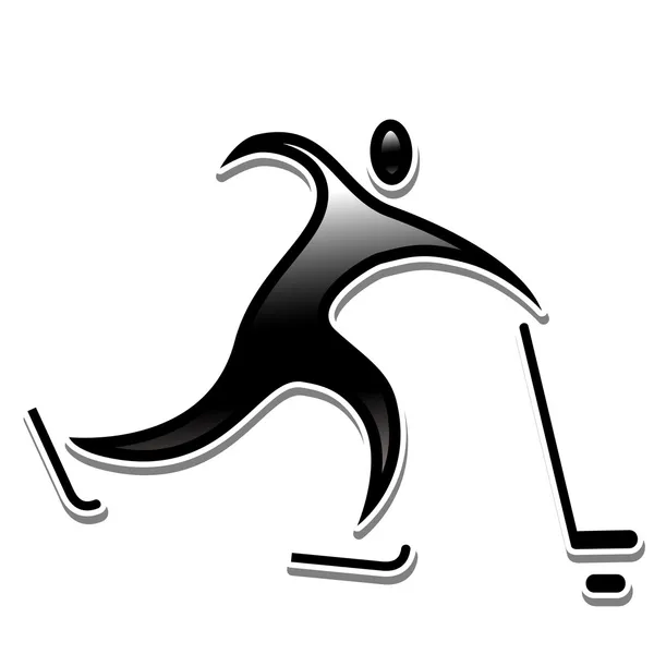 Sports icons.ice hockey Royalty Free Stock Vectors