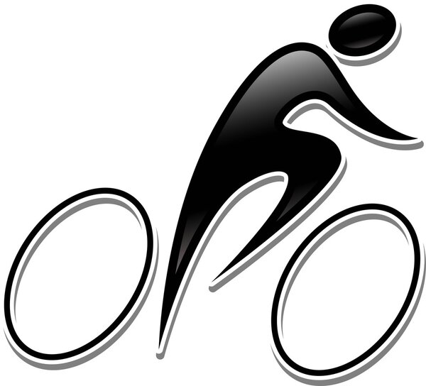 Cycling. sports icon