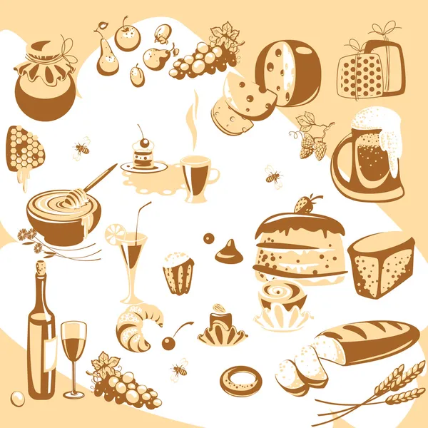 Juegos de cocina — Archivo Imágenes Vectoriales