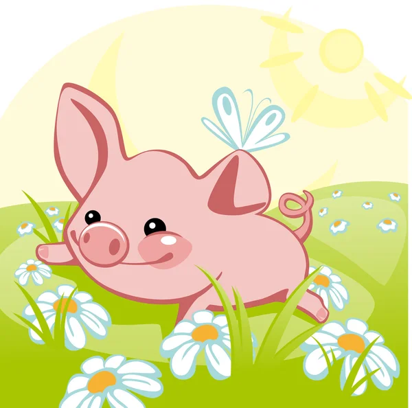 Porc — Image vectorielle