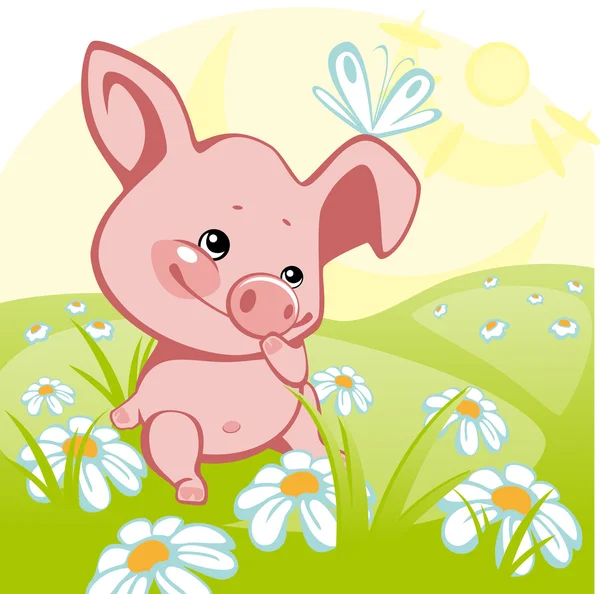Porc — Image vectorielle